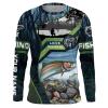 Custom Rainbow Trout Long sleeve performance Fishing Shirts for men, women and kids – IPHW834