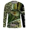 Crappie Fishing scale Fishing makes me happy customize name long sleeves shirts personalized fishing apparel gift for Fishing lovers – IPH1955