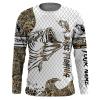Personalized Largemouth Bass Net Fishing Camo Shirts For Men Women Shirts FSD1927