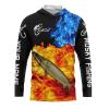 Muskie (Musky) Fishing Ice and Fire customize name long sleeves shirts personalized gift for Fishing lovers – IPH1809