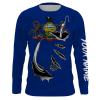 Pennsylvania Flag Fishing 3D Fish Hook customize name long sleeves shirts personalized Patriotic fishing apparel gift for Fishing lovers – IPH1907