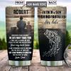 Father And Son Fishing Personalized Kd2 Bgl1612004 Stainless Steel Tumbler