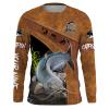 Catfish Fishing Quick Dry Customized Name Fishing Shirts , Performance Shirts For Men, Women, Kid Nqs2481
