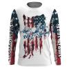 Fish Reaper American Flag Patriotic Fishing Shirts For Men, Women And Kid – Personalized Fishing Gifts Fsd2259