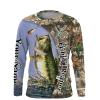 Largemouth Bass Fishing Reaper customize name long sleeves shirts personalized gift for Fishing lovers – IPH1793