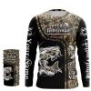 Catfish Fishing Tattoo black camo I am a fisherman Customize name long sleeves personalized gift – NQS784