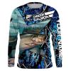 Chinook Salmon Fishing Skeleton Fishing Skull star blue muddy Camo customize name long sleeves shirts personalized gift for Fishing lovers – IPH1838