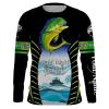 Mahi Mahi Fishing custom name Shirts, long sleeve Saltwater fishing –  FSD1612