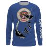 Minnesota Flag Fishing 3D Fish Hook customize name long sleeves shirts personalized Patriotic fishing apparel gift for Fishing lovers – IPH1913