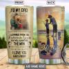 To My Dad Fishing Personalized Htc0812012 Stainless Steel Tumbler