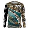 Largemouth Bass Fishing realtree camo customize name long sleeves shirts personalized fishing apparel gift for Fishing lovers – IPH1832