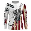Fishing Fish reaper American Flag Customize name long sleeves, Long sleeve hooded personalized Patriotic gift for Fishing lovers – IPH1870