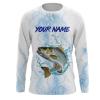 Striped Bass Fishing customize name long sleeves, Long sleeve hooded personalized gift for Fishing lovers – IPH1688