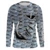 Buffalo Fishing Scale Fish Hook Custom Long Sleeve Fishing Shirts FEB21 – IPHW681