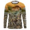 Walleye fishing camo freshwater fishing fishing shirts , fishing gift ideas for anglers – NQS1398