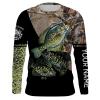 Crappie fishing Customize name long sleeves personalized gift PQB5UV