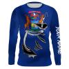 Michigan Flag Fishing 3D Fish Hook customize name long sleeves shirts personalized Patriotic fishing apparel gift for Fishing lovers – IPH1902