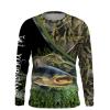 Catfish Fishing camo customize name long sleeves shirt personalized gift for Fishing lovers – NQS708