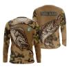 Largemouth Bass Camo customize name long sleeves shirts personalized gift for Fishing lovers – IPH1797