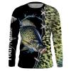 Crappie Fishing Customize name tournament long sleeves fishing shirts NQS1837