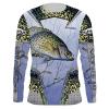 Crappie Customize name long sleeves – personalized fishing performance shirt for men, women and Kid – NQS945