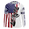 Kayak Fishing American Flag Sun/ Shirts – Personalized Kayak Fishing Clothing Fsd2335