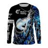 Wahoo Fishing Fish hook blue muddy camo customize name long sleeves shirts personalized gift for Fishing lovers – IPH1803