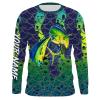 Mahi Mahi ( Dorado) Fishing performance fishing shirt customize name long sleeves personalized gift for Fishing lovers – NQS644