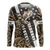 Custom Bass Fishing camo American Flag Sun / long sleeve shirts for Fishing lovers men, women and kids – IPH2229