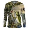 Pole Fishing Largemouth Bass Fishing Custom Name All Over Print Shirts Bass Fishing Jerseys Fsd2454