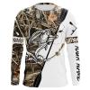 Kayak Bass Fishing apparel tattoo camo Sun / customize name long sleeves shirts personalized fishing clothing gift for adults and kids – IPH2085