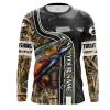 Brook Trout fishing scales camo fishing Customize Name shirt long sleeves trout fishing shirts NQS1948