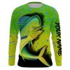 Mahi Mahi (Dorado) Fishing custom name Shirts , Deep sea dolphin fishing – shirts  FSD1617