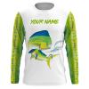 Mahi Mahi (Dorado) Fishing customize name long sleeves personalized gift for Fishing lovers – IPH1641