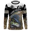 Bass fishing Performance Long Sleeve Customize name fishing shirt for men and women and Kid – NQS997