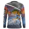 Walleye Fishing Sun shirts Custom name long sleeves personalized gift for men, women and kids – IPHW145