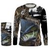 Largemouth Bass Fishing Customize name long sleeves personalized gift – NQS753