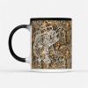 Cool Bass fishing camo magic changing color mug for fisherman and fisherwoman