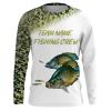 Crappie Fishing Crew customize name long sleeves shirts personalized fishing apparel gift for Fishing team – IPH1863