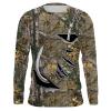 Fishing 3D Fish hook real tree camo name long sleeves shirts fishing apparel gift for Fishing lovers – IPH1889