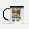 The man the myth the fishing legend personalized best gift – Color Changing Mug