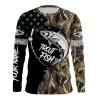 Custom Trout Fishing Lake Camo American Flag Sun Shirts Long sleeves personalized gift for men, women and kids – IPHW76